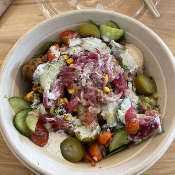CAVA - It was a great bowl with pickles - Mediterranean Near Me - Pasadena, California