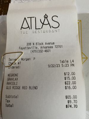 Atlas The Restaurant by null