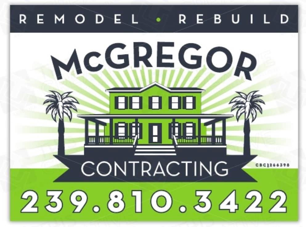 Slide of McGregor Contracting