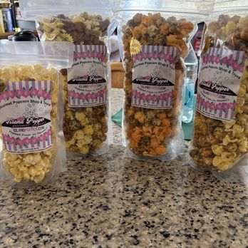 Island Popper Gourmet Popcorn - Regular popcorn, Tsunami Mix, Big Island mix and I think Kauai Mix. - Popcorn Shops Near Me - Honolulu, Hawaii Island Popper Gourmet Popcorn - Regular popcorn, Tsunami Mix, Big Island mix and I think Kauai Mix. - Popcorn Shops Near Me - Honolulu, Hawaii