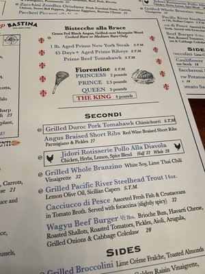 Menu photo 2 Basta Restaurant Agoura Hills, CA