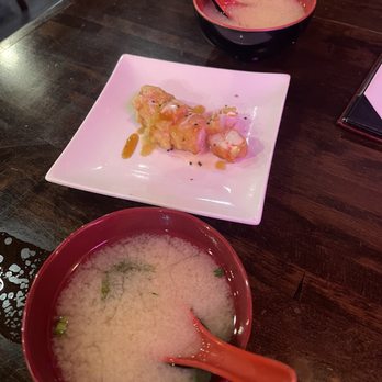 Sushi Q - Elkridge - Miso Soup and Sushi Q Crab Appetizer - Japanese Near Me - Elkridge, Maryland Sushi Q - Elkridge - Miso Soup and Sushi Q Crab Appetizer - Japanese Near Me - Elkridge, Maryland