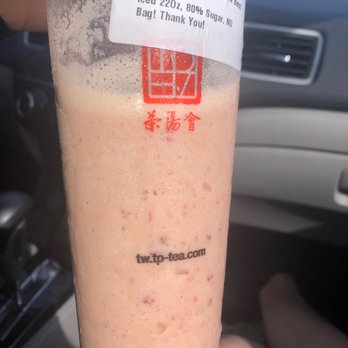 TP TEA - Strawberry milk tea - Coffee & Tea Near Me - Berkeley, California