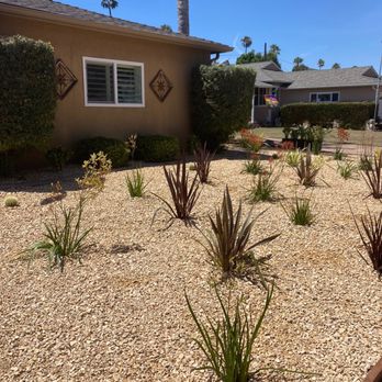 Amado Landscaping - Front yard - Landscaping Near Me - Hawthorne, California