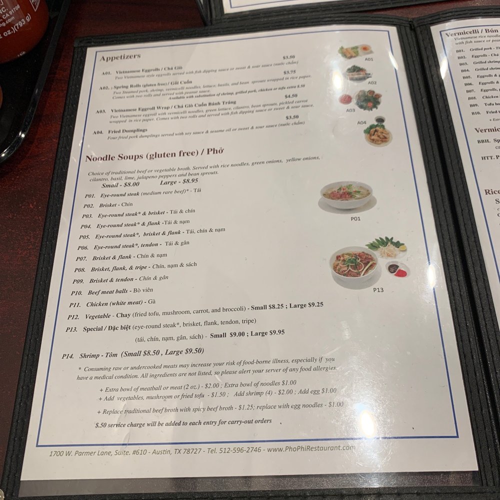 Pho Phi - Vietnamese Near Me - Austin, Texas