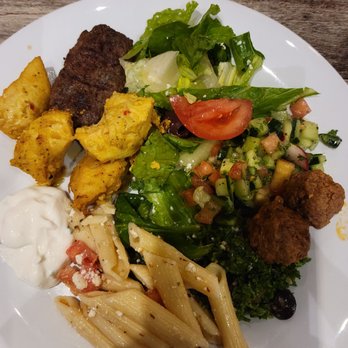 Dimassi's Mediterranean Buffet - Some of the offerings from the buffet. - Mediterranean Near Me - San Antonio, Texas
