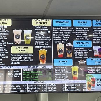 Teapresso Bar - Kaneohe - Their menu - Bubble Tea Near Me - Kaneohe, Hawaii Teapresso Bar - Kaneohe - Their menu - Bubble Tea Near Me - Kaneohe, Hawaii