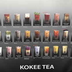 Kokee Tea - Drink selections