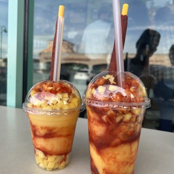 Garcias Fruit - Chamango left (S); right (M) - Ice Cream & Frozen Yogurt Near Me - South El Monte, California Garcias Fruit - Chamango left (S); right (M) - Ice Cream & Frozen Yogurt Near Me - South El Monte, California
