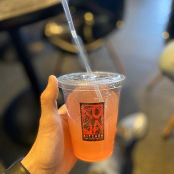 Koja Kitchen - Strawberry Mango Mint Lemonade - Asian Fusion Near Me - Santa Clara, California