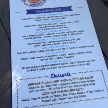 The Getaway - Happy hour menu - Burgers Near Me - Saint Petersburg, Florida