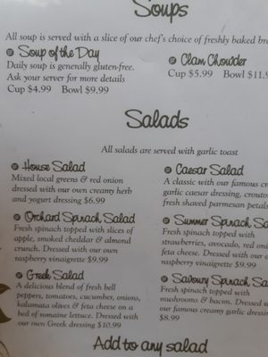Menu photo 6 Trees Restaurant & Bakery Parksville, BC Menu photo 6 Trees Restaurant & Bakery Parksville, BC