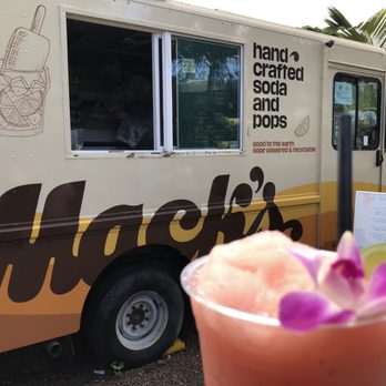 Mack's Handcrafted Soda + Pops - Food Trucks Near Me - Haleiwa, Hawaii