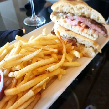 Arabesque - a plate of french fries and a sandwich - Lounges Near Me - Henderson, Nevada Arabesque - a plate of french fries and a sandwich - Lounges Near Me - Henderson, Nevada