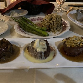 1776 Steakhouse - Filet Mignon Trio - Steakhouses Near Me - Rehoboth Beach, Delaware