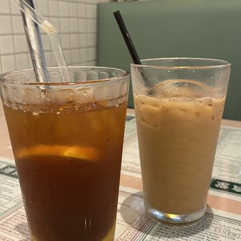 Kong Sihk Tong - Lemon iced tea, HK style milk tea - Hong Kong Style Cafe Near Me - Flushing, New York Kong Sihk Tong - Lemon iced tea, HK style milk tea - Hong Kong Style Cafe Near Me - Flushing, New York