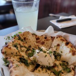 Curry & More - Indian Bistro - Goat Cheese Kulcha