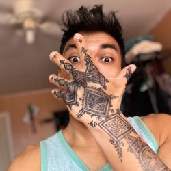 Henna by Kenzi - Jagua arm design