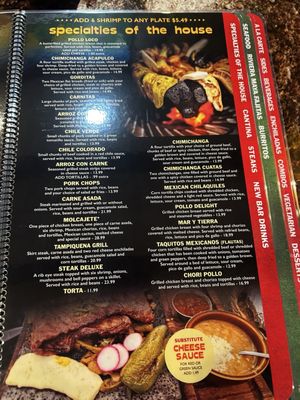 Menu photo 6 Riveria Maya Mexican Restaurant Columbus, IN Menu photo 6 Riveria Maya Mexican Restaurant Columbus, IN