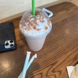 Caramel chocolate shake Caramel chocolate shake