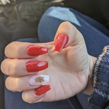 Polish Nails & Spa - Beautiful but my design :/ - Nail Salons Near Me - Yorba Linda, California Polish Nails & Spa - Beautiful but my design :/ - Nail Salons Near Me - Yorba Linda, California