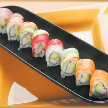 Rainbow Sushi - rainbow roll - Sushi Bars Near Me - Middletown, New Jersey Rainbow Sushi - rainbow roll - Sushi Bars Near Me - Middletown, New Jersey