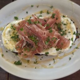 Prosciutto toast Prosciutto toast