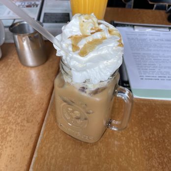Brownstone Pancake Factory - Maple brunch latte - Breakfast & Brunch Near Me - Edgewater, New Jersey