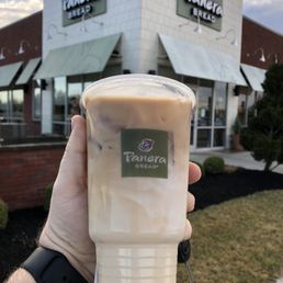Large cup of milk