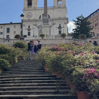 Obelisco Sallustiano - The Obelisk and the Spanish Steps - Public Art Near Me