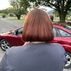 Grantham Hair Designs - Rich auburn