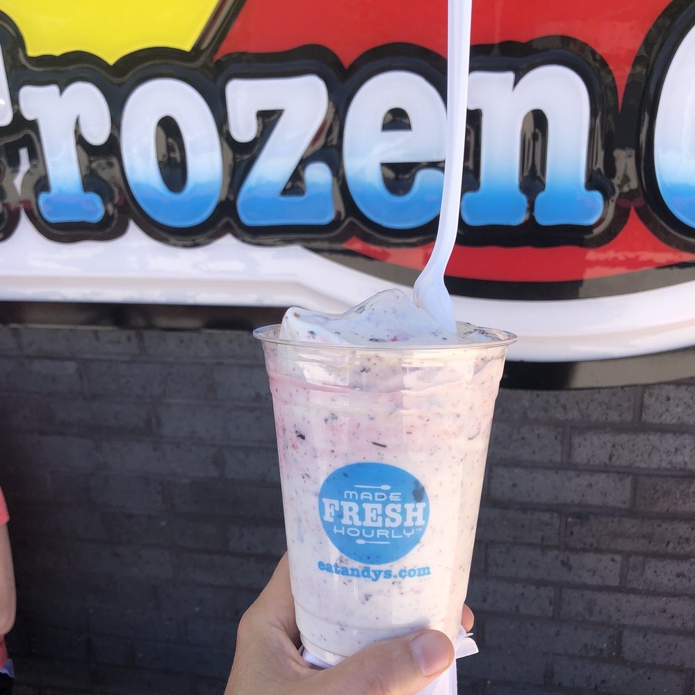 Andy's Frozen Custard - My $8 mixer...tasty but pricey - Juice Bars & Smoothies Near Me - Clearwater, Florida