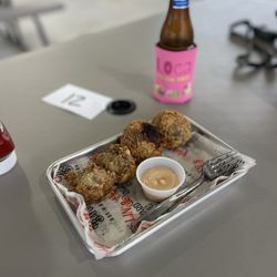 Franklin’s Backyard Bayou - The best boudin balls I think I've ever had!