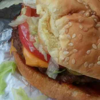 Burger 81 - a hamburger with lettuce, tomato, and cheese - Burgers Near Me - Bay City, Michigan