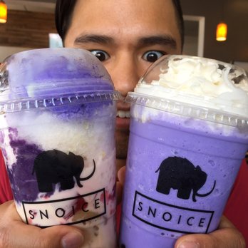 Snoice - Halo halo and ube taro! - Bubble Tea Near Me - Spring Valley, California