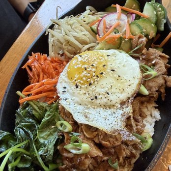 Lazy Dog Restaurant & Bar - Ribeye Bibimbap - New American Near Me - Concord, California Lazy Dog Restaurant & Bar - Ribeye Bibimbap - New American Near Me - Concord, California