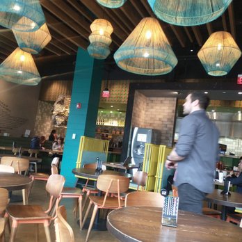 Nando's Peri-Peri - Restaurant front area. Before filling for lunch. - South African Near Me - Oakbrook, Illinois