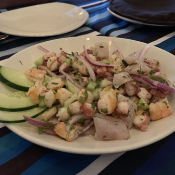 Los Arcos - Ceviche Primavera - octopus, shrimp and fish with lime, and a little kick of habanero - Seafood Near Me - Aguascalientes, AGU