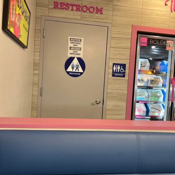 Baskin-Robbins - Restroom for employees only! - Desserts Near Me - Torrance, California Baskin-Robbins - Restroom for employees only! - Desserts Near Me - Torrance, California