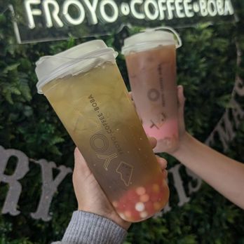 Yoba - Had to take a photo with my daughter. Love these drinks - Coffee & Tea Near Me - Ontario, California Yoba - Had to take a photo with my daughter. Love these drinks - Coffee & Tea Near Me - Ontario, California