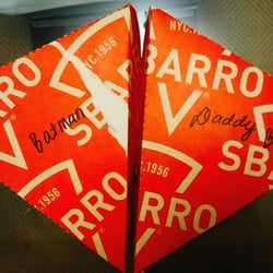 Sbarro - Pizza pasalubong for Daddy and Juano