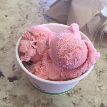 Vulcan Ice Cream Parlour - two scoops of pink ice cream - Ice Cream & Frozen Yogurt Near Me - Calgary, Alberta Vulcan Ice Cream Parlour - two scoops of pink ice cream - Ice Cream & Frozen Yogurt Near Me - Calgary, Alberta