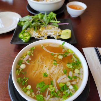 Saigon Eden - Pho Khong (front) and Bun Cha Gio (back) - Vietnamese Near Me - Alhambra, California Saigon Eden - Pho Khong (front) and Bun Cha Gio (back) - Vietnamese Near Me - Alhambra, California