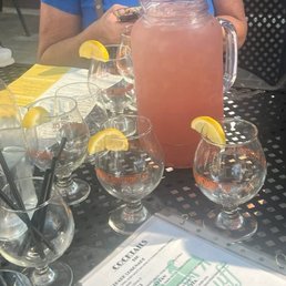 Happy hour pitcher deal