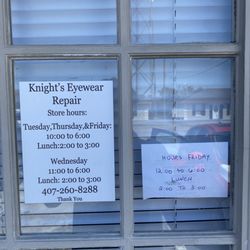 Knight's Eyewear Repair