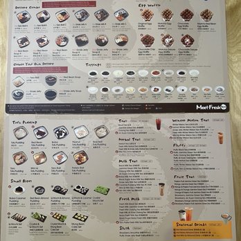 Meet Fresh - Menu - Desserts Near Me - Arcadia, California Meet Fresh - Menu - Desserts Near Me - Arcadia, California