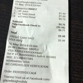 Glaze Doughnuts - Got 10% off with Yelp check in! - Donuts Near Me - Las Vegas, Nevada Glaze Doughnuts - Got 10% off with Yelp check in! - Donuts Near Me - Las Vegas, Nevada