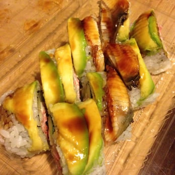 Sushi Man - This is " dragon maki" but we don't accept this. Worst service ever!! - Japanese Near Me - Honolulu, Hawaii