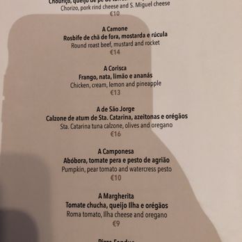 À Terra Restaurant - Pizza - Portuguese Near Me - Ponta Delgada, 20 À Terra Restaurant - Pizza - Portuguese Near Me - Ponta Delgada, 20