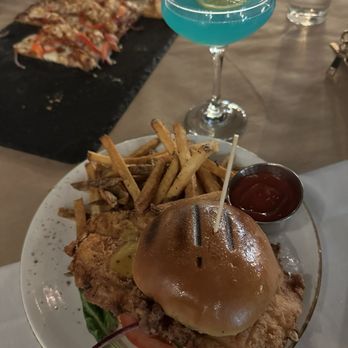 Bird and Bottle - Chicken burger - New American Near Me - Tulsa, Oklahoma